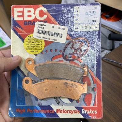 EBC FA125R R Series Sintered Brake Pad Front FA125R HONDA CR125 CR250 CR Box4-58