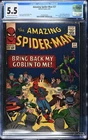 AMAZING SPIDER-MAN #27 (EARLY GREEN GOBLIN APPEARANCE) CGC 5.5! .99! NR!