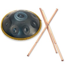 Patera Handpan HPDM-4 D-Amara with Handpan Stand