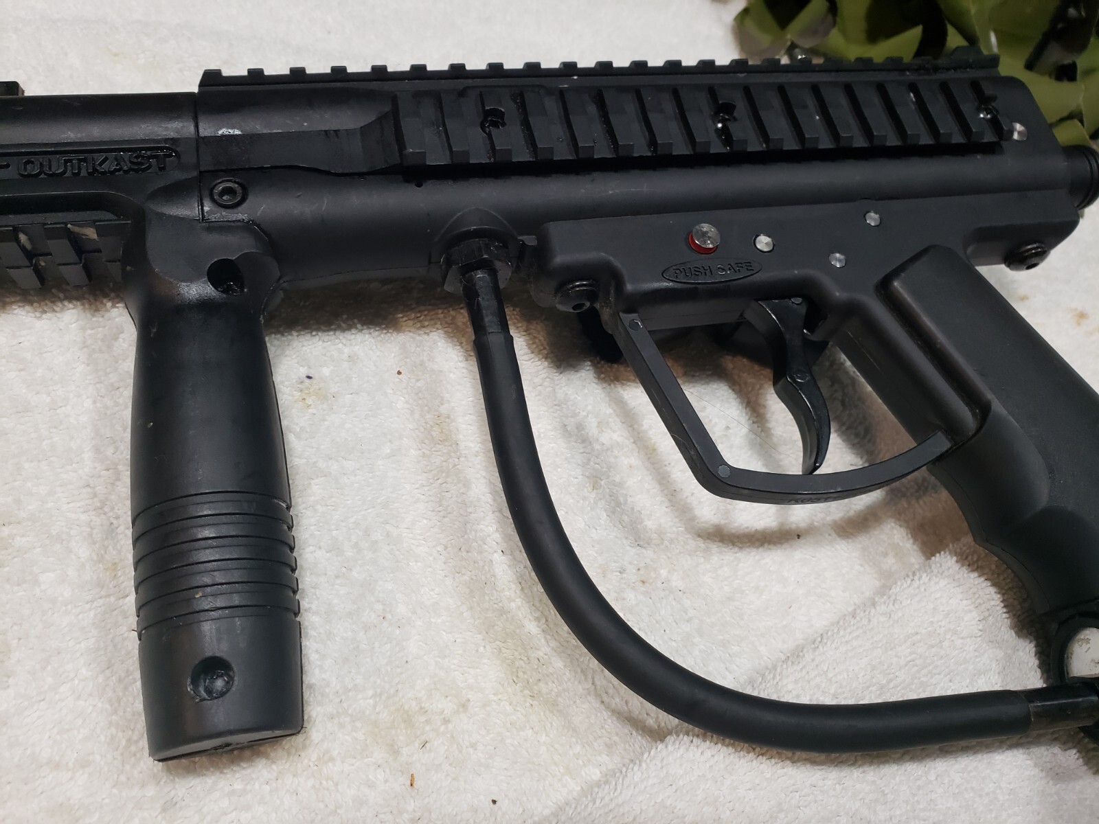 JT OUTKAST Tactical Semi Auto Paintball Gun With Spyder Barrel Free Shipping eBay
