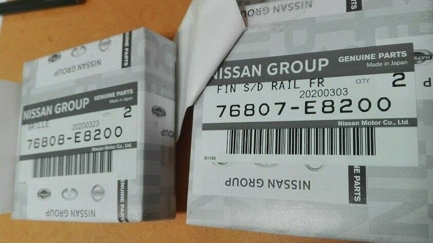 Nissan Genuine OEM Datsun 240Z 260Z 70-78 Side Pillar Z