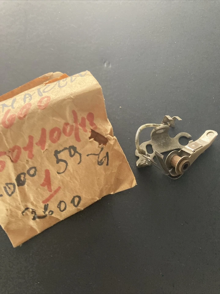 106000501100 Alfa Romeo 2000 2600cc 1959-61 - Punto de contacto de encendido - Marelli Foto 3 de 3