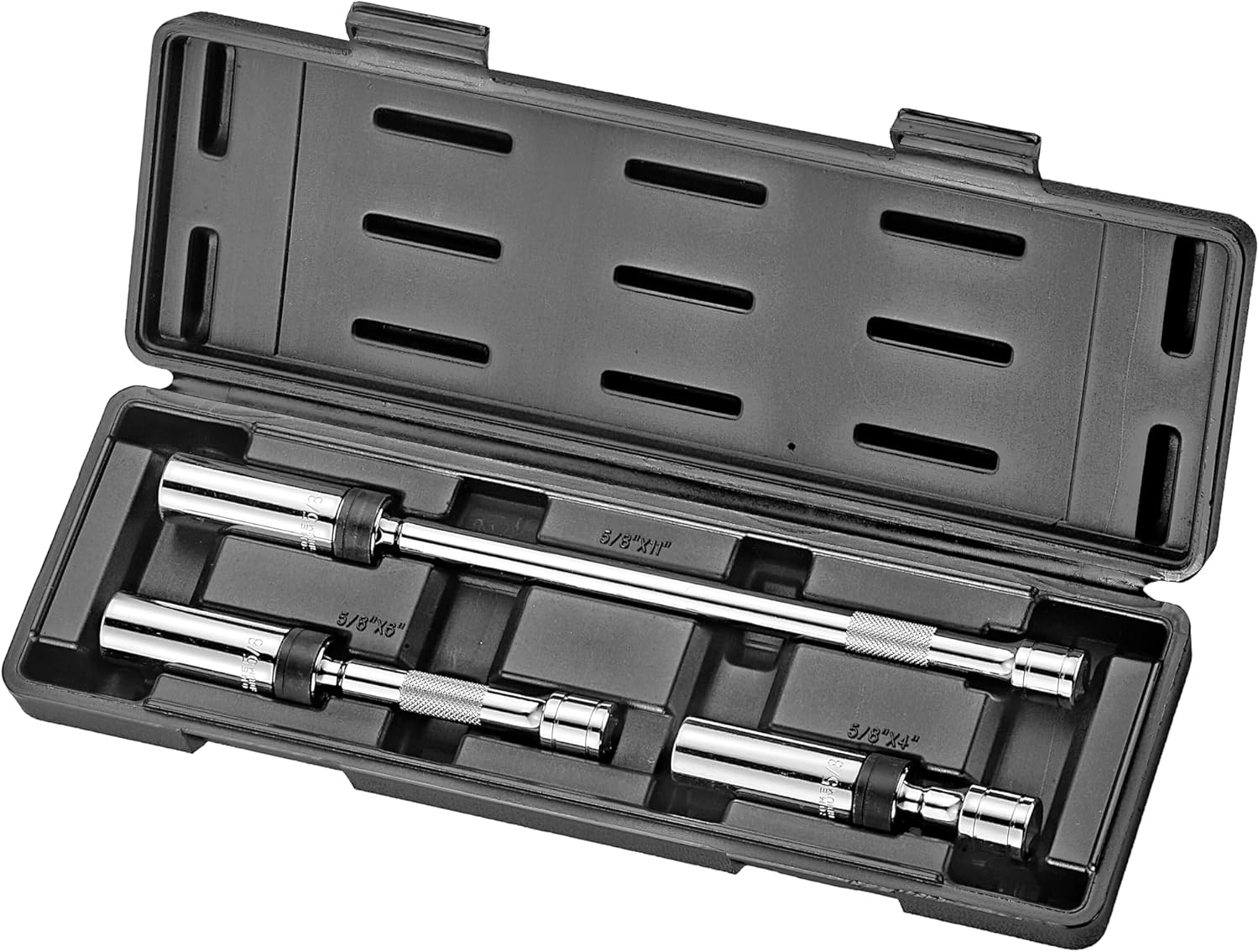 Drive Magnetic Swivel Spark Plug Socket Set 4