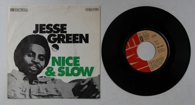 Jesse Green Nice & Slow GER 7inch Vinyl Single 1976 Disco Top!