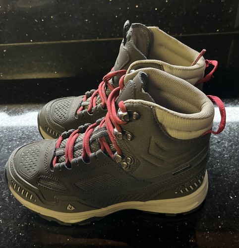 Vasque Boots Hiking Brown Leather New Sz Youth 5 Waterproof Snow All Weather