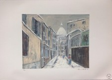 Maurice Utrillo (Dali Warhol Picasso Modigliani Guttuso Natale Morandi tapies)
