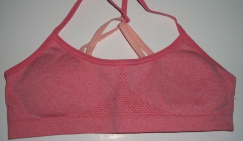 Hanes Girls Pullover Sports Bra Removable Pad Sizes Available: S & M - Picture 3 of 8