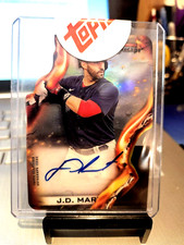 2021 J.D. MARTINEZ #44/150 BOWMAN'S BEST HEATWAVE REF. DIE-CUT 