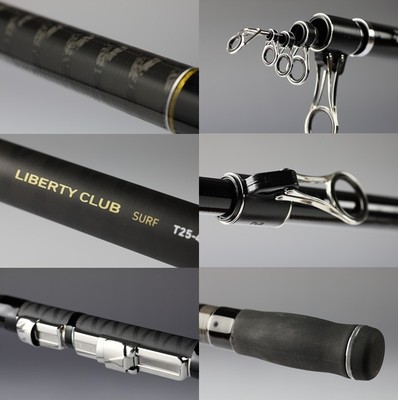 マロン　釣り竿／DAIWA／LIBERTY　CLUB　SURF Daiwa Liberty Club SURF Telescopic Fishing Rod 2.7-4.5m