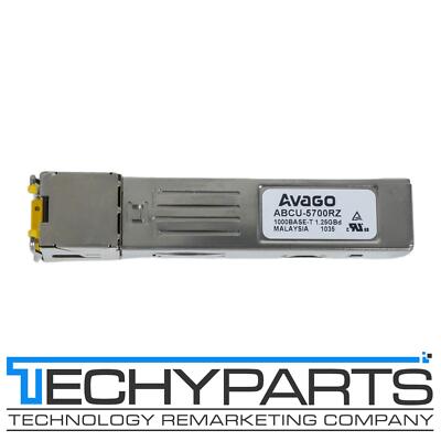 Avago ABCU-5700RZ SFP to 1000Base-T RJ-45 Copper SFP Optical Transceiver Module