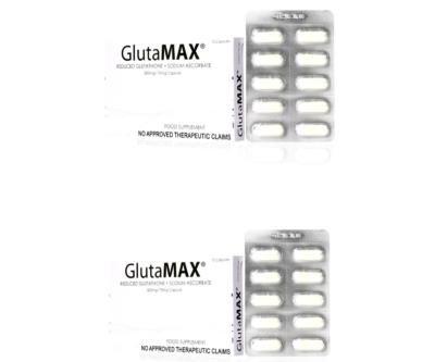 2Packs OF GlutaMAX 10 Capsule Glutathione Whitening Lightening Antioxidant 