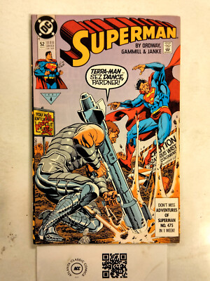 Superman #52 NM DC Comic Book Batman Wonder Woman Green Lantern 7 HH20