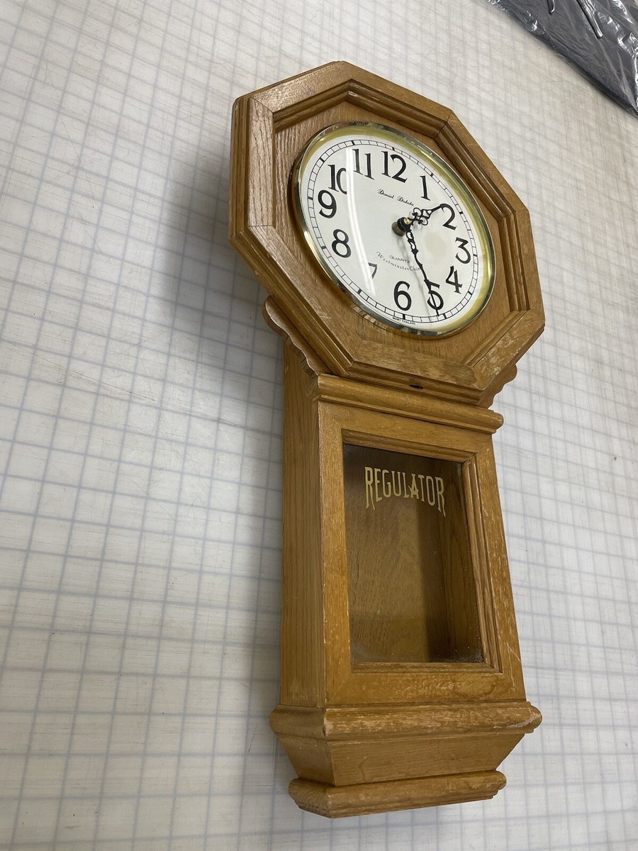 DANIEL DAKOTA QUARTZ WESTMINSTER Regulator CHIME WALL CLOCK | eBay