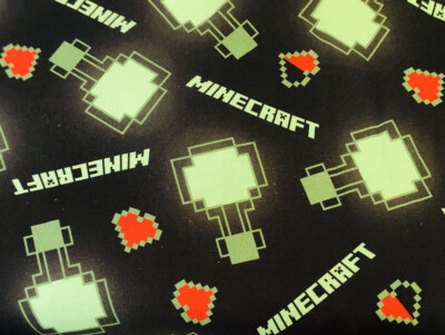 Tina SCRAP Remnant Fabric 100% Cotton 9''x21'' Minecraft Gamer Video Game 