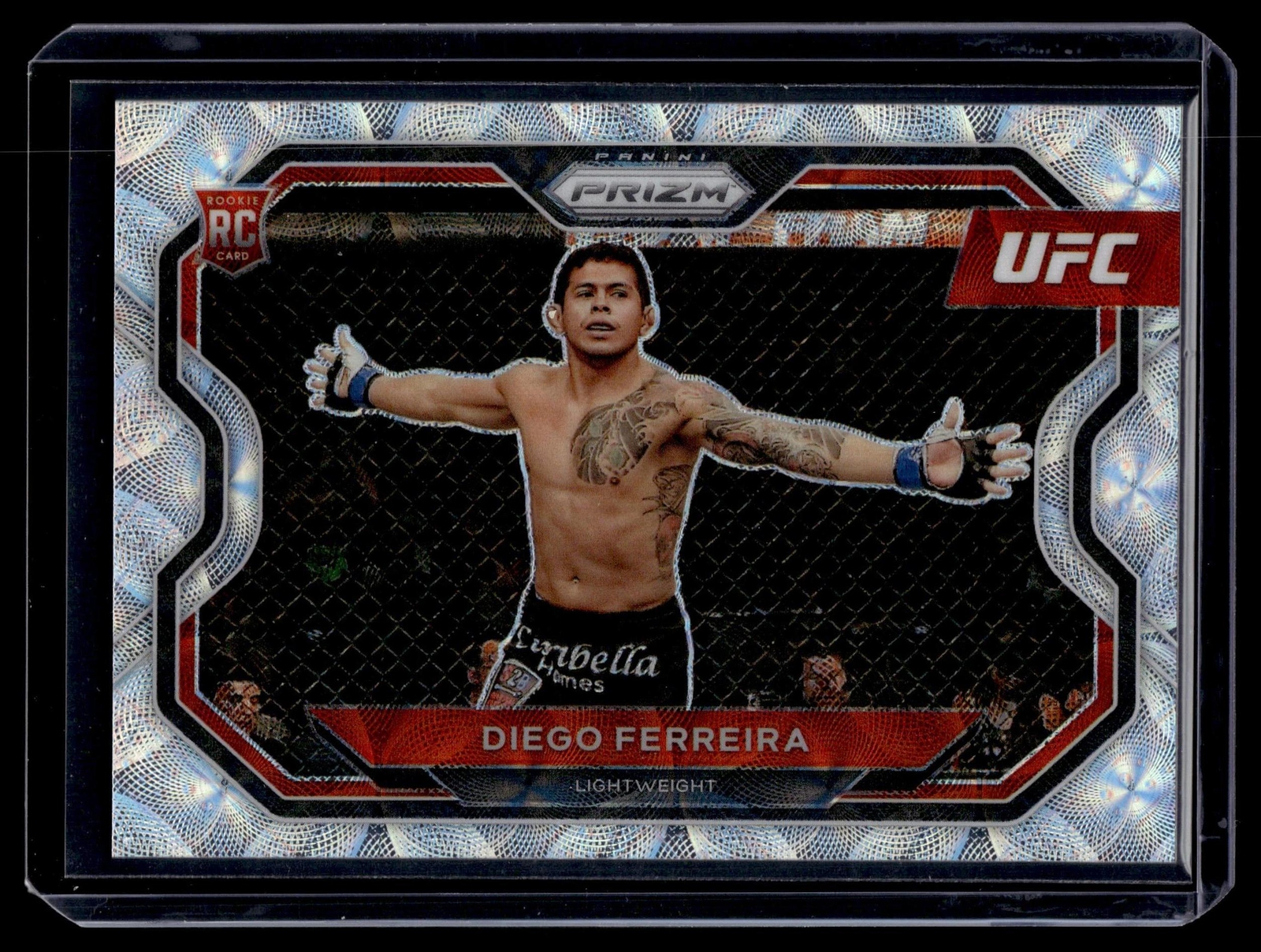 Diego Ferreira 2021 Panini Prizm UFC Premium Box Set Scope Card 13/99 #164