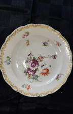 Assiette en porcelaine, saxe