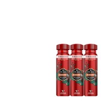 3X150Ml Old Spice Bearglove Body Deospray Deodorant-Spray 48H Freshness