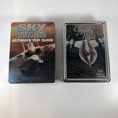Sky wars ultimate tops guns & Century of flight 100 years aviation Dvd Tin Sets