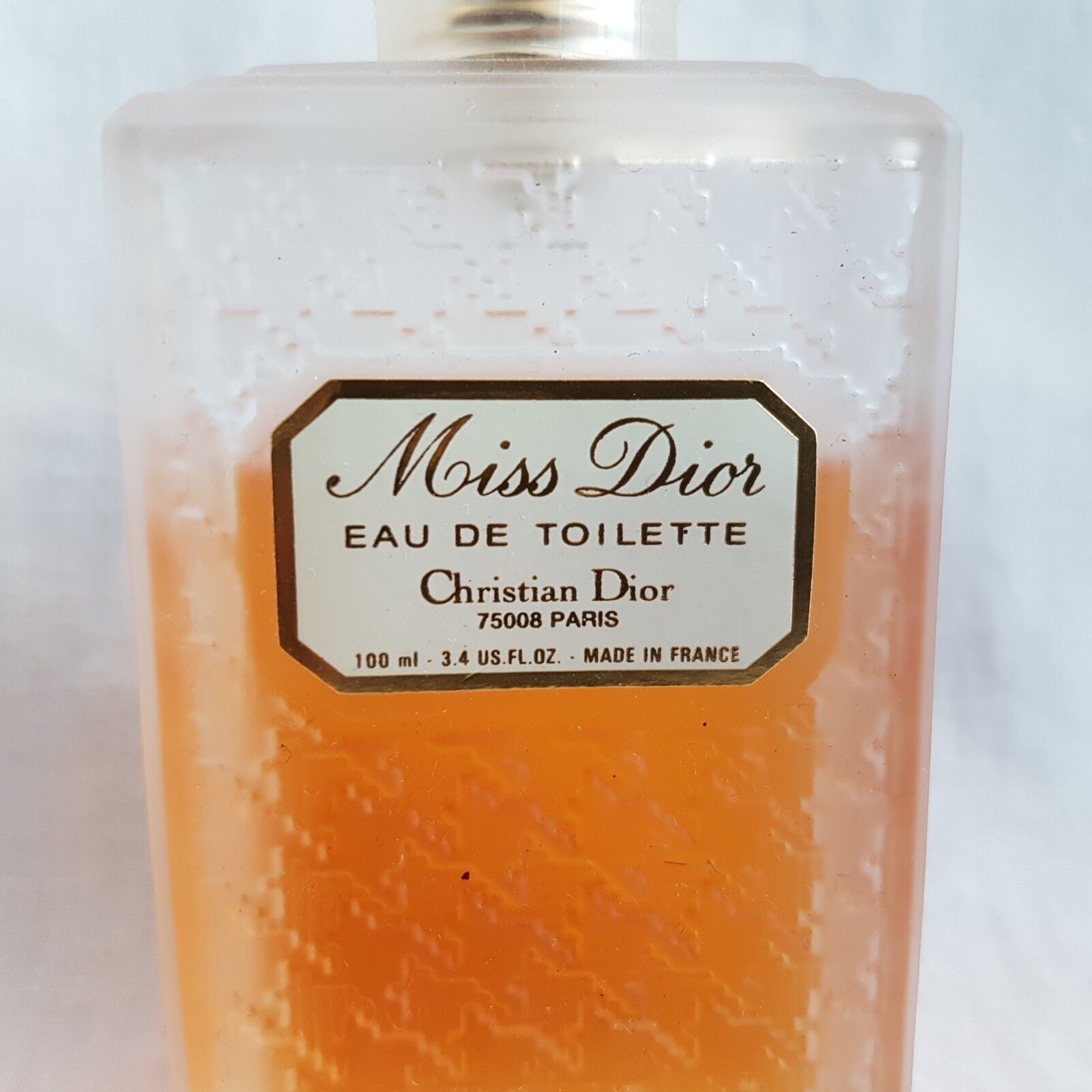 Vintage Miss Dior eau de toilette perfume 100ml by Christian Dior Circa 1975