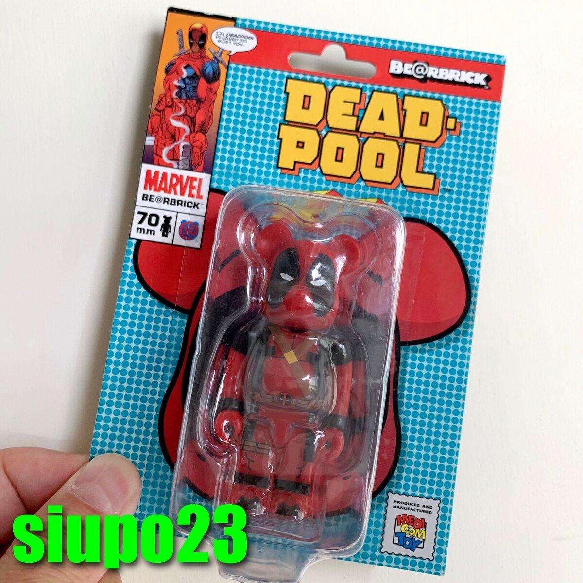 Medicom 100% Bearbrick ~ Marvel Be@rbrick Dead Pool | eBay Medicom 100% Bearbrick ~ Marvel Be@rbrick Dead Pool | eBay