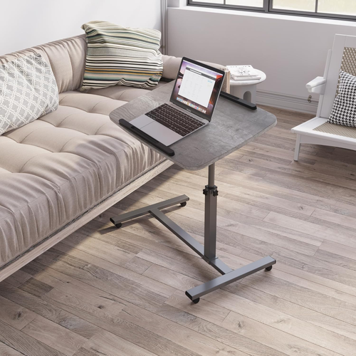 Laptop Table Mobile Adjustable Height Laptop Stand Portable Desk Notebook