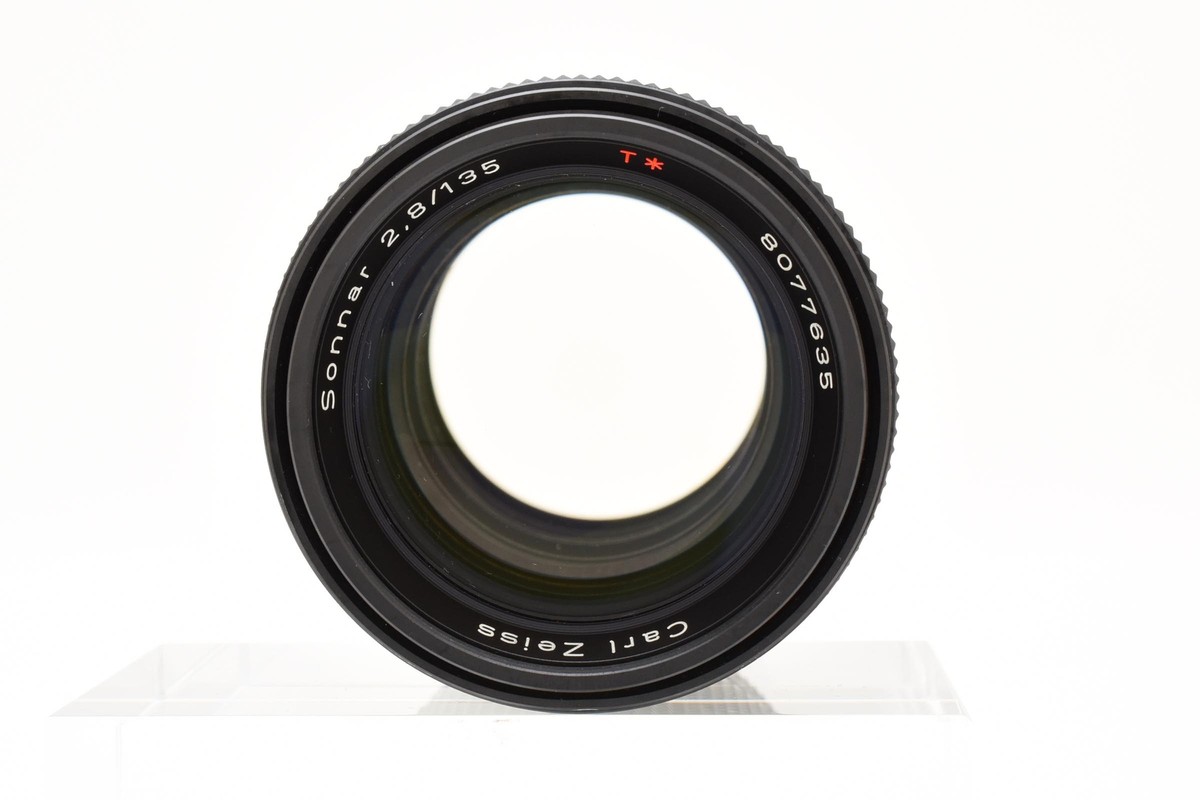コンタックス Carl Zeiss Sonnar 135mm F2.8T mmj Contax Carl Zeiss Sonnar 135mm f/2.8 T* MF Lens MMJ C/Y