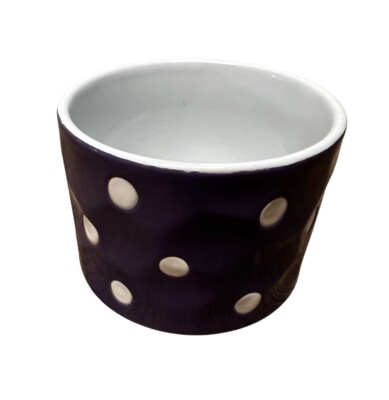 Maxwell Williams Sprinkle Ramekin Purple Spot EUC 10cm x 7cm