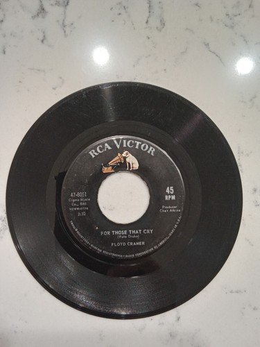 FLOYD CRAMER - HOT PEPPER \ FOR THOSE THAT CRY RCA VICTOR 45 - Picture 2 of 2