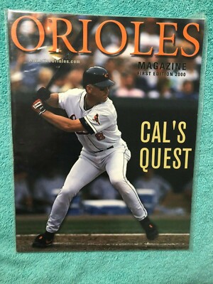 2000 CAL's QUEST MAGAZINE CAL RIPKEN | eBay