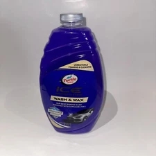 NEW Turtle Wax Ice Premium Care Wash & Wax 48 OZ Smart Shield Tech Carnauba Wax