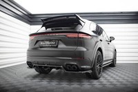 Diffusor Heck Ansatz DTM Look FüR Porsche Cayenne Sport Design Mk3 Schwarz