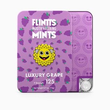Flintts Mouth Watering Mints - Luxury Grape - F-Strength 125 - Dry Mouth Mint