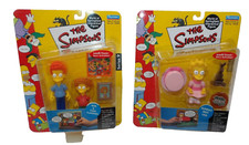 The Simpsons Lisa, Rod & Todd Flanders Series 9 Interactive Talking Figures NIP