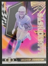 2023 Panini Illusions Football #17 Quentin Johnston RC Illusionists Chargers 