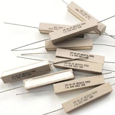 Dale 1 Ohm 10 Watt Resistor CP-10-25 9343 1 ohm 10% - Pack of 10