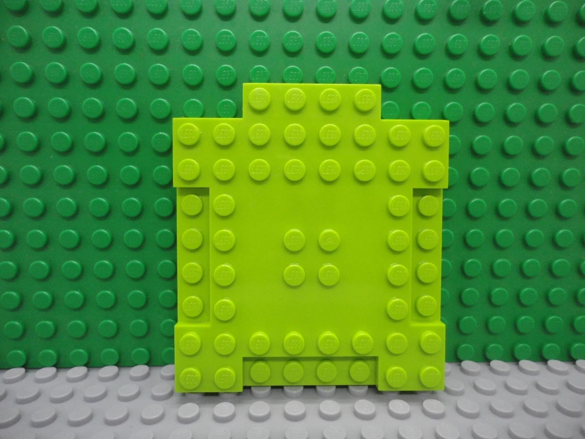 Lego 1 Lime Green 8x8 base plate platform 2.5 x 2.5 inch Friends