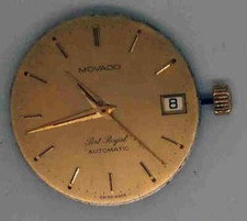 MOVADO Port-Royale By ZENITH Auto Movement Dial. Cal: AF-490. For Parts