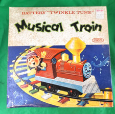 Sonsco Musical Train Set Vintage Battery Twinkle Tune