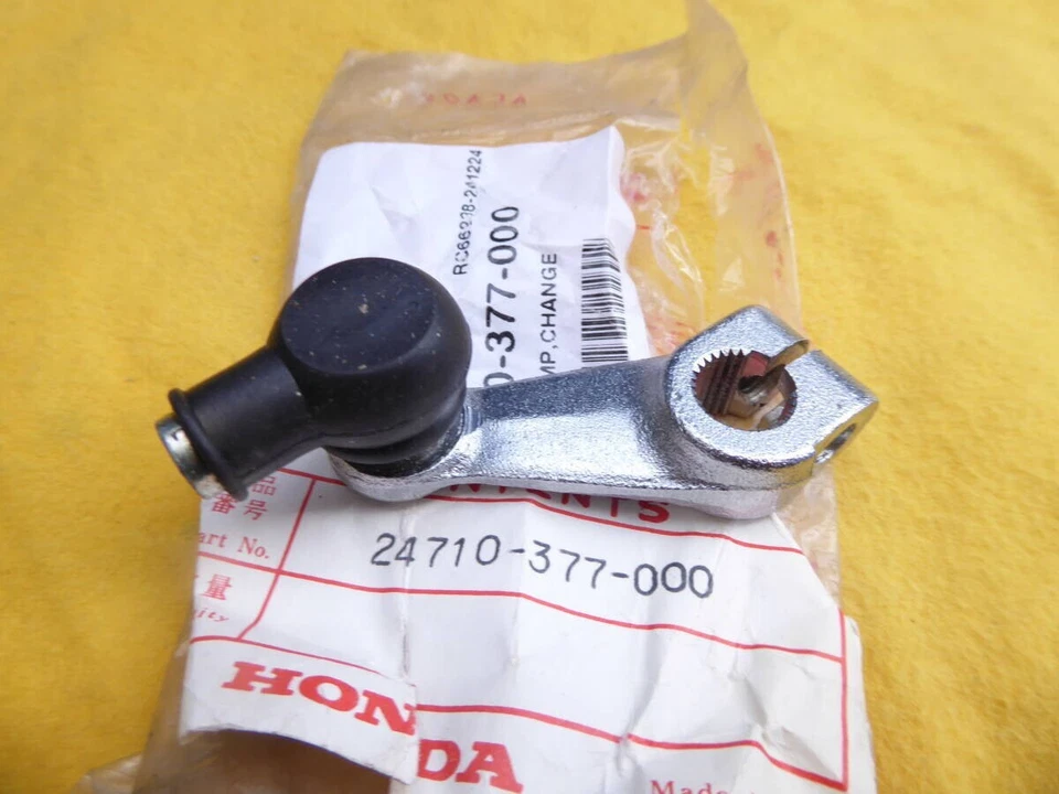 Brazo de cambio de marcha genuino HONDA CB400F COMP 24710-377-000 nuevo sin usar Foto 4 de 4