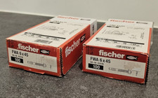 2 X Fischer Bolt Anchor FWA 6 X 45 45536 Pack of 100