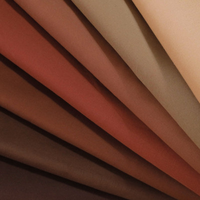 ROBERT KAUFMAN ''KONA COTTON SOLID'' Brown tones by the 1/2 yard