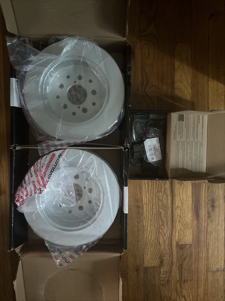 Pastillas y rotores de freno traseros Powerstop Evolution Plus 97-05 Lexus GS300 Foto 3 de 3