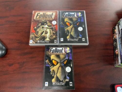 FALLOUT  Original A Post Nuclear RPG 1997 MacPlay Apple Mac OS X CD-ROM Fallout2 - Picture 1 of 2
