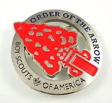 NEW Order of the Arrow Traditional OA Logo Belt Buckle **STUNNING**