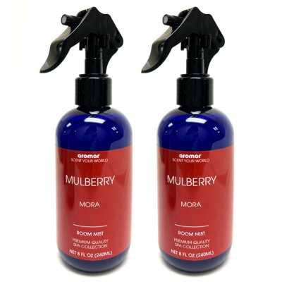 2 Pc Mulberry Scented Air Freshener Spray Odor Eliminator Room Mist Aroma 8oz