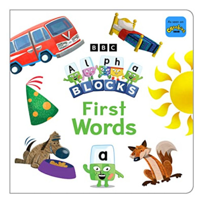 Alphablocks First Words (Numberblocks Board Books) - Board Book NEW Alphablocks