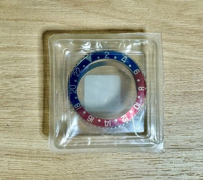 GENUINE ROLEX COMPLETE BEZEL/INSERT FOR GMT 1675/16750