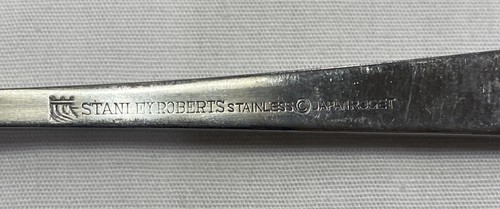 Stanley Roberts ROGET Stainless Crown Sugar Spoon Japan - Picture 2 of 3