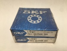 SKF 7211 CD/PA9ADGA Angular Contact Bearing Pair 55x100x21mm 15° ABEC9 2 Pcs