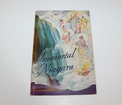 Immortal Niagara Niagara Falls Souvenir Book Paperback 1936